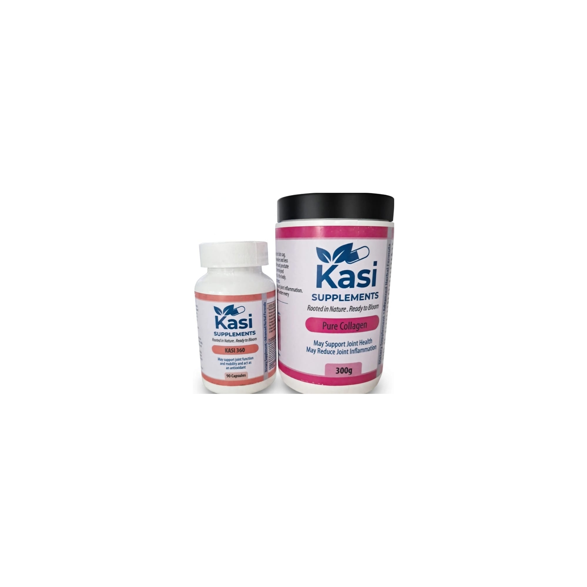  Anti-Aging & Joint Care Pack | Kasi 360 (90s) + Pure Collagen 300g | Mobility + Skin Support